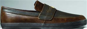 EMERICA RIP SLIP SHOE IN BROWN, BLING, BLING