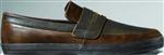 EMERICA RIP SLIP SHOE IN BROWN, BLING, BLING