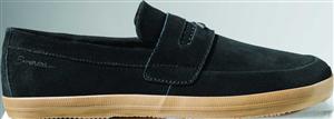 EMERICA RIP SLIP SHOE IN BLACK, BLACK, AND GUM