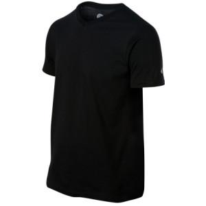 VOLCOM V-NECK SLIM T-SHIRT IN BLACK