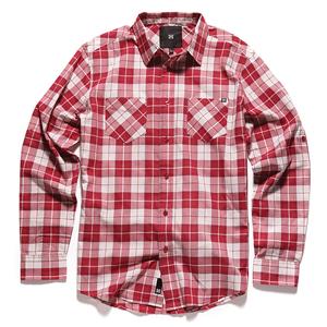 KR3W OUTLAW LONG SLEEVE SHIRT IN RED