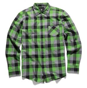 KR3W LIZARD KING PASSION LONG SLEEVE SHIRT IN GREEN