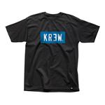 KR3W BLOCK T-SHIRT IN BLACK