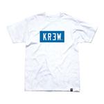 KR3W BLOCK T-SHIRT IN WHITE