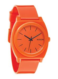 NIXON TIME TELLER PU WATCH IN ORANGE