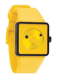 NIXON NEWTON WATCH IN YELLOW