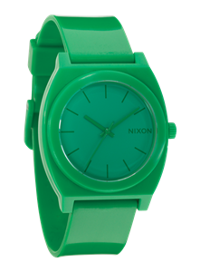 NIXON TIME TELLER PU WATCH IN GREEN