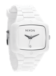 NIXON RUBBER PLAYER WATCH IN WHITE