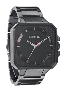 NIXON PLATFORM WATCH IN GUNMETAL