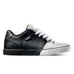 SUPRA EE VEGA SHOE IN BLACK AND WHITE