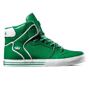 SUPRA VAIDER SHOE IN GREEN