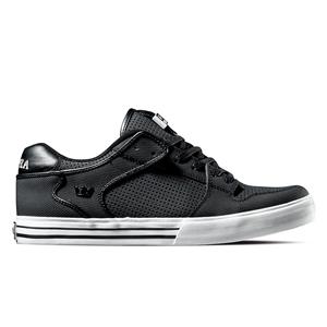 SUPRA VAIDER LOW SHOE IN TUF BLACK PERF