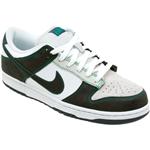 NIKE 6.0 DUNK LOW SHOE IN BLACK AND BLACK JETSTREAM-S GREEN