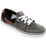NIKE 6.0 BRAATA SHOE IN MIDNIGHT FOG, VARSITY RED, AND BLACK