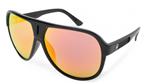 DRAGON EXPERIENCE SUNGLASSES WITH JET FRAMES AND A RED IONIZED LENS