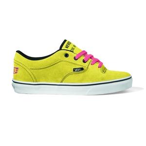 VANS ROWLEY "STYLE 99'S" SHOE IN SEX PISTOLS YELLOW COLORWAY