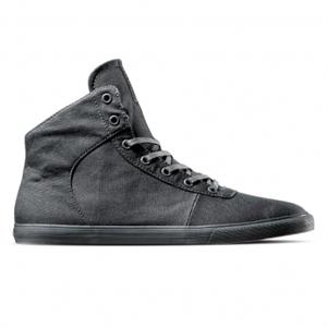 SUPRA CUTTLER SHOE IN GREY CANVAS