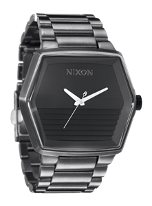 NIXON MAYOR WATCH IN ALL GUNMETAL