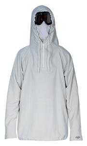 AIRBLASTER SARS HOODED SWEATSHIRT IN GREY