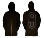 AIRBLASTER AIRPILL HOODED SWEATSHIRT IN BLACK