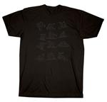 AIRBLASTER BOARDERS TEE SHIRT IN BLACK