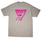 AIRBLASTER RETRO TEE SHIRT IN ATHLETIC HEATHER GREY