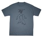 AIRBLASTER KTOO TEE SHIRT IN SLATE BLUE