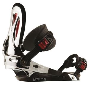 RAIDEN MACHINE SNOWBOARD BINDINGS IN CHROME