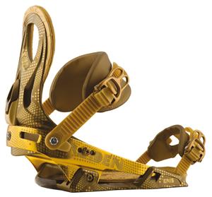 RAIDEN WOMENS ERIS SNOWBOARD BINDINGS IN GOLD