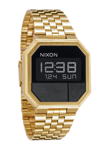 NIXON RE RUN ALL GOLD WATCH