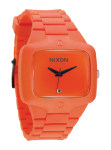 NIXON RUBBER PLAYER WATCH IN ORANGE
